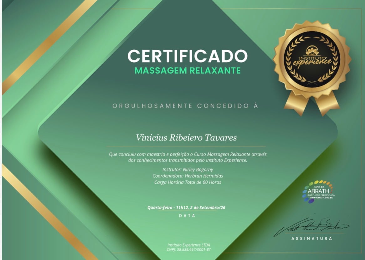 Certificado Profissional