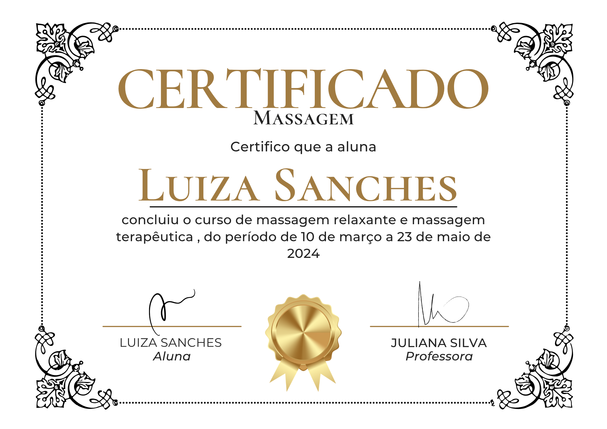 Certificado Profissional