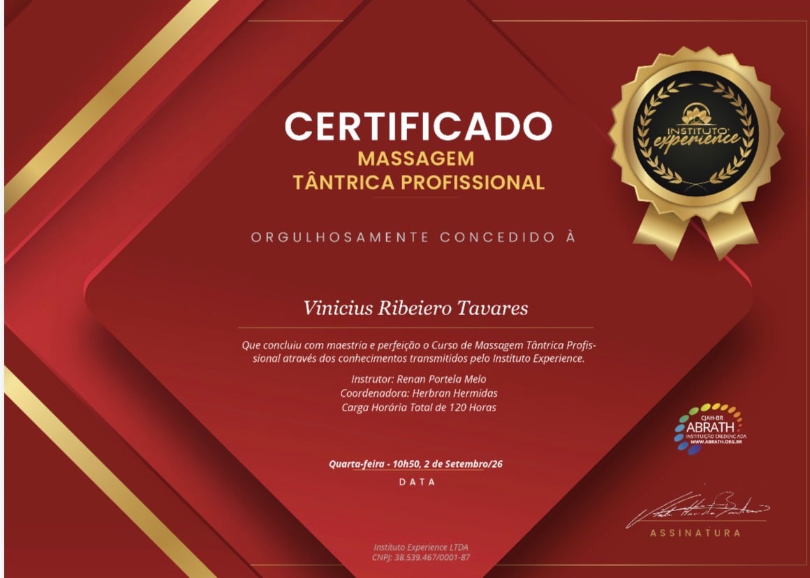 Certificado Profissional